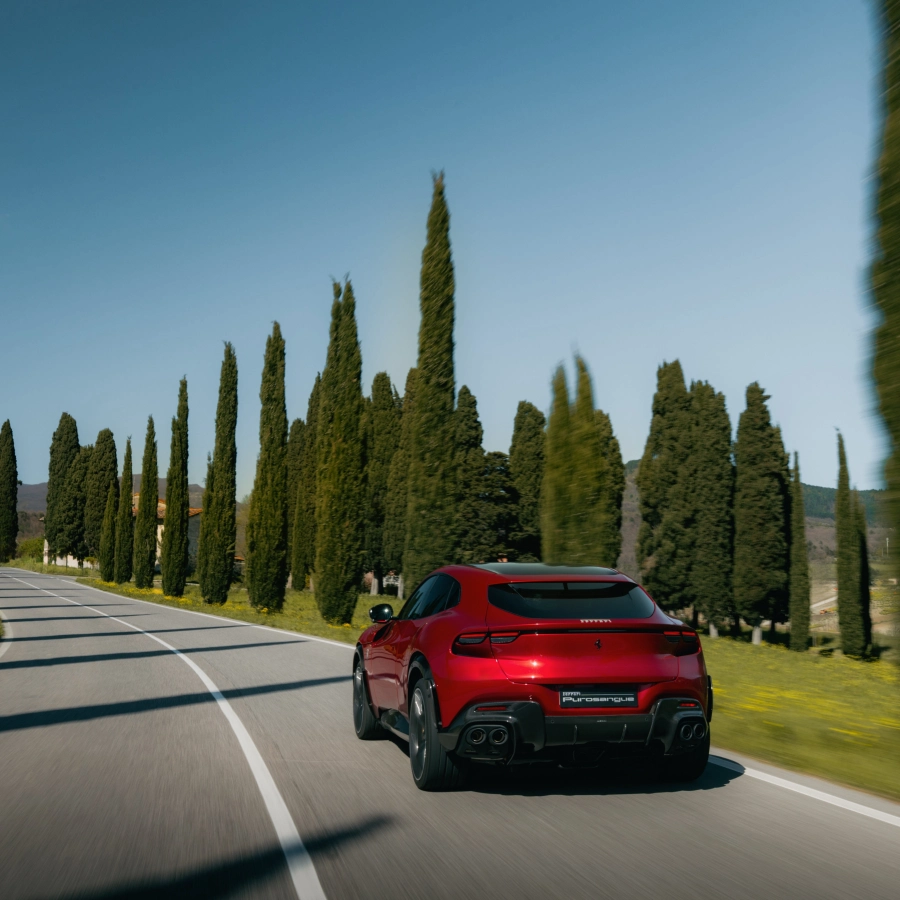 View Exterior Photos of the 2027 Ferrari Purosangue Handling Speciale