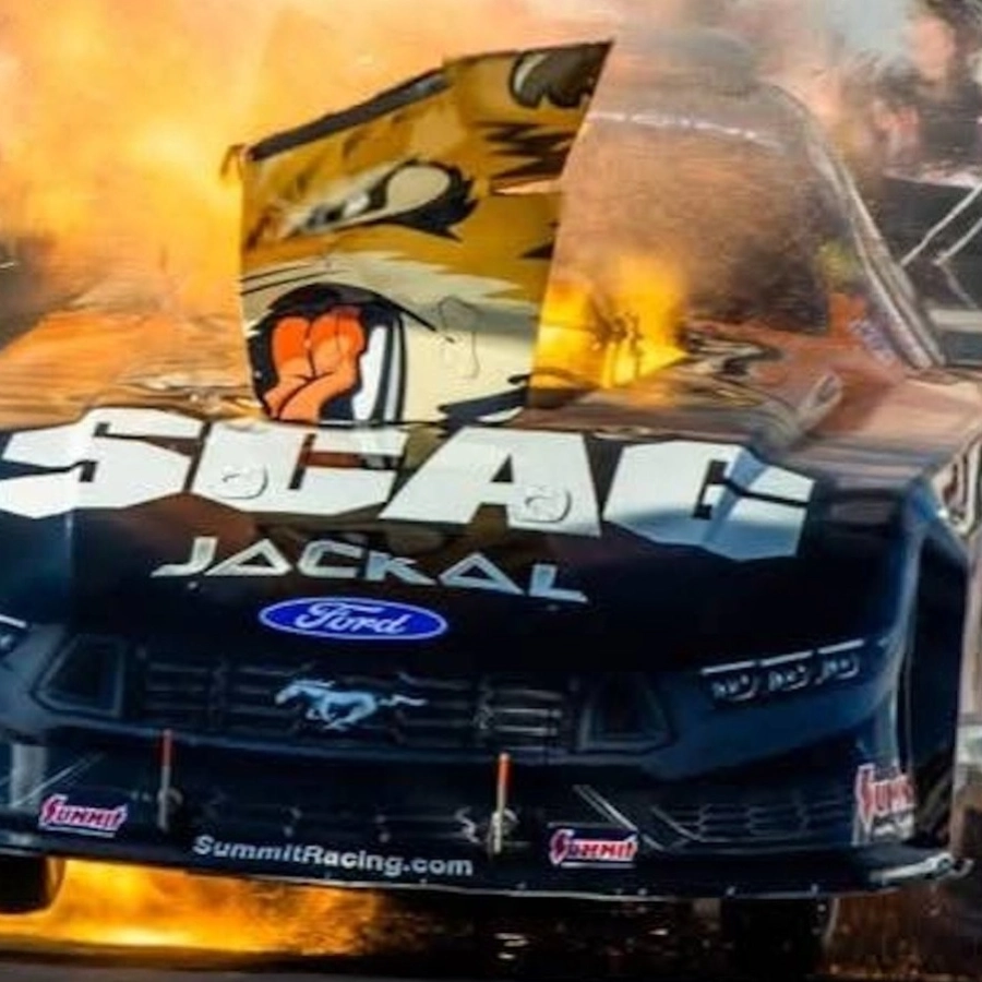 Why This Funny Car Driver Is Excited About The Aftermath Of His Engine Explosion