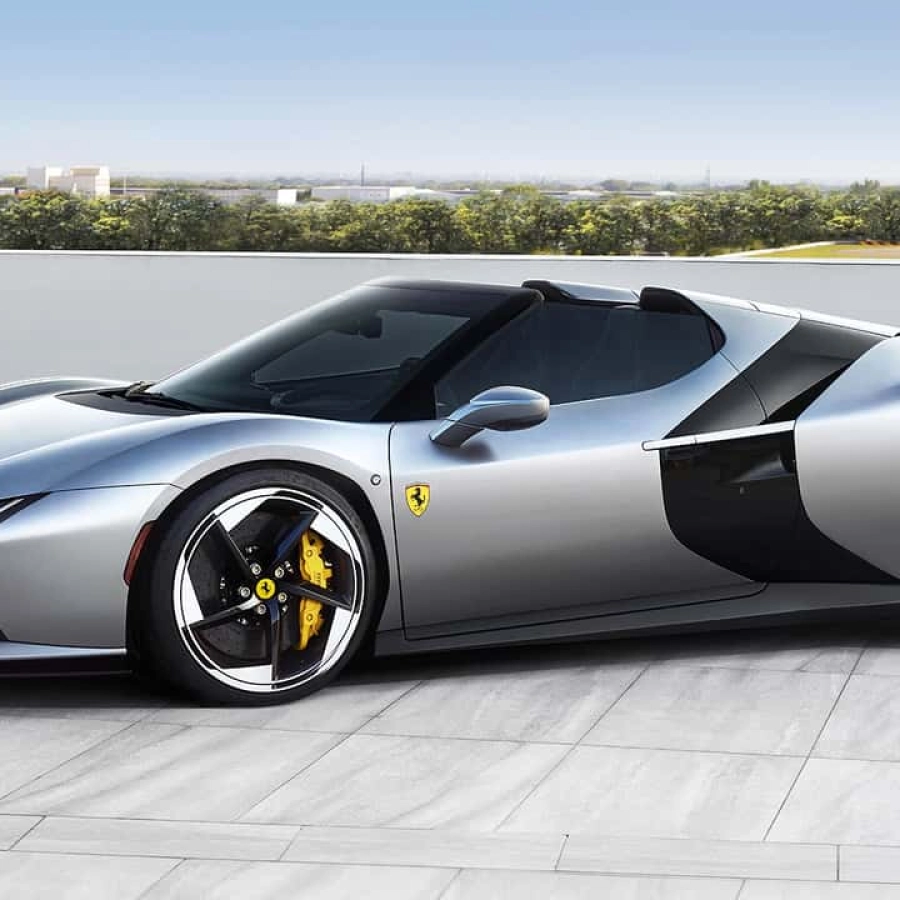 Ferrari's New Supercar Is An Homage To The Twin-Turbo V8