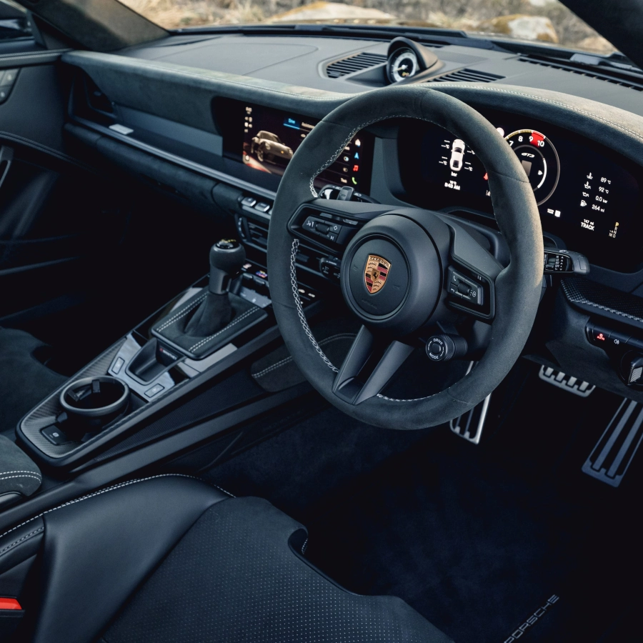 View Interior Photos of the 2026 Porsche 911 GT3 Manthey