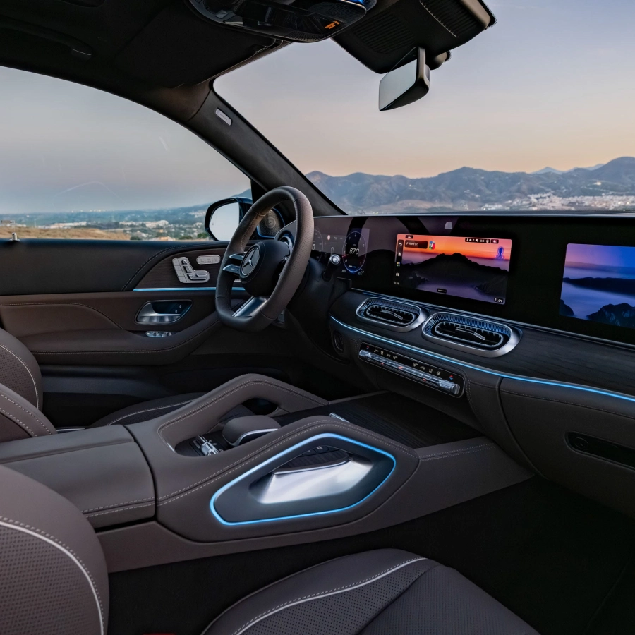 View Interior Photos of the 2027 Mercedes-Benz GLS-Class