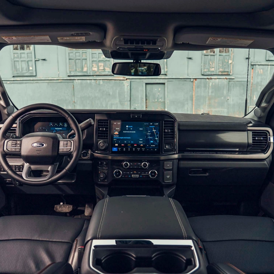 View Interior Photos of the 2026 Ford F-250 Super Duty