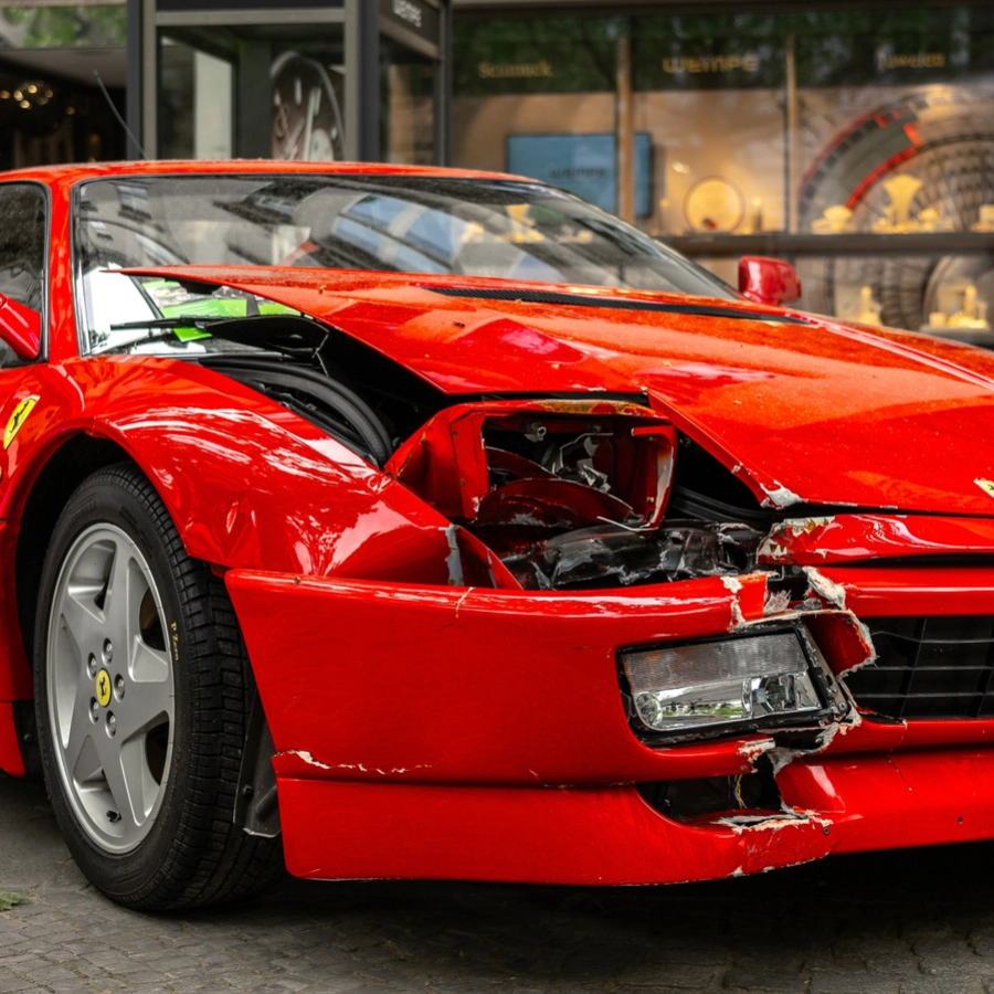 What Happens To Your Insurance If You Crash Into A Really Expensive Car?